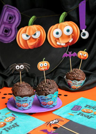 Halloween Boo papír felirat 150 cm