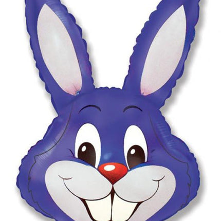 Lila Nyuszifej Violet fólia lufi 61 cm (WP)