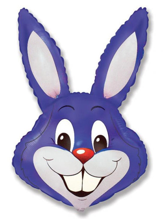 Lila Nyuszifej Violet fólia lufi 61 cm (WP)