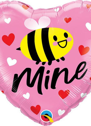 Szerelem Bee Mine fólia lufi 46 cm