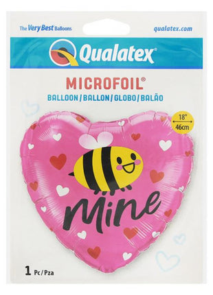 Szerelem Bee Mine fólia lufi 46 cm