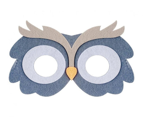 Bagoly Owl filc maszk 18 cm