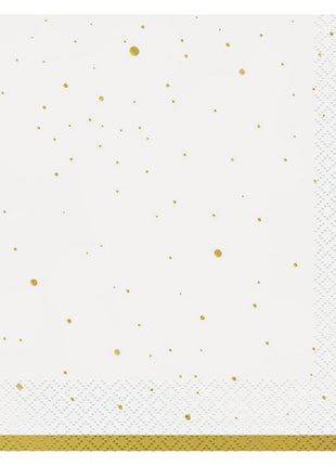 Arany Gold Celebrate szalvéta 20 db-os 33x33 cm