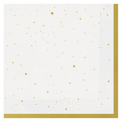 Arany Gold Celebrate szalvéta 20 db-os 33x33 cm