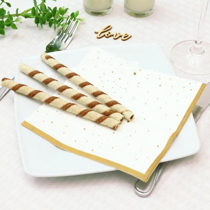 Arany Gold Celebrate szalvéta 20 db-os 33x33 cm