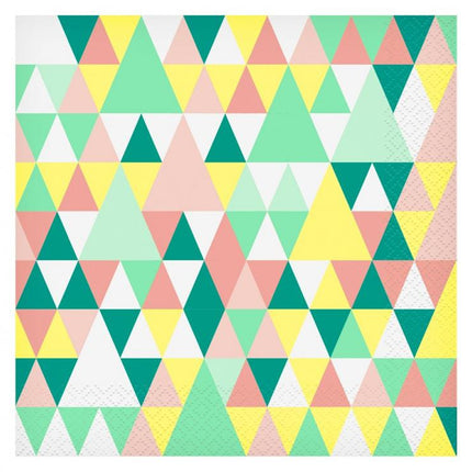 Színes Green Joy szalvéta 20 db-os 33x33 cm