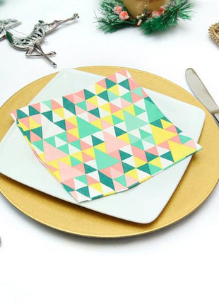 Színes Green Joy szalvéta 20 db-os 33x33 cm