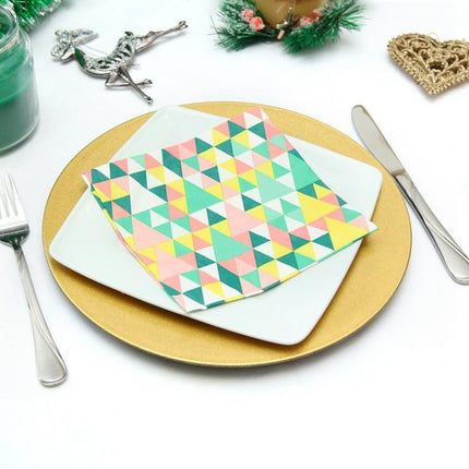 Színes Green Joy szalvéta 20 db-os 33x33 cm