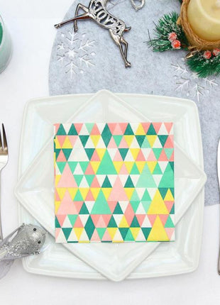 Színes Green Joy szalvéta 20 db-os 33x33 cm
