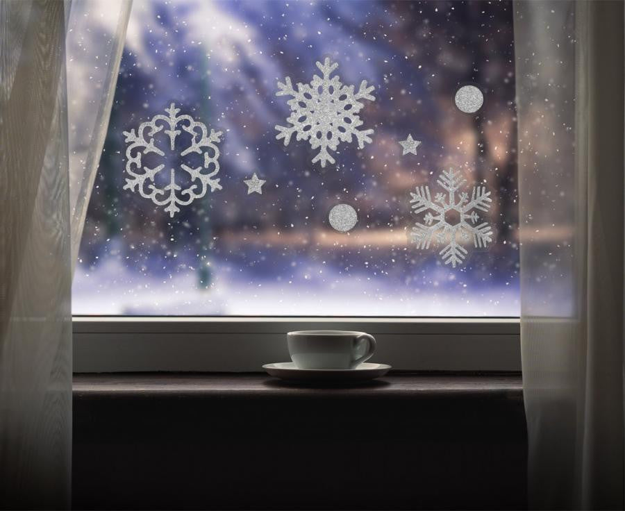 Snowflakes, Hópehely ablak matrica