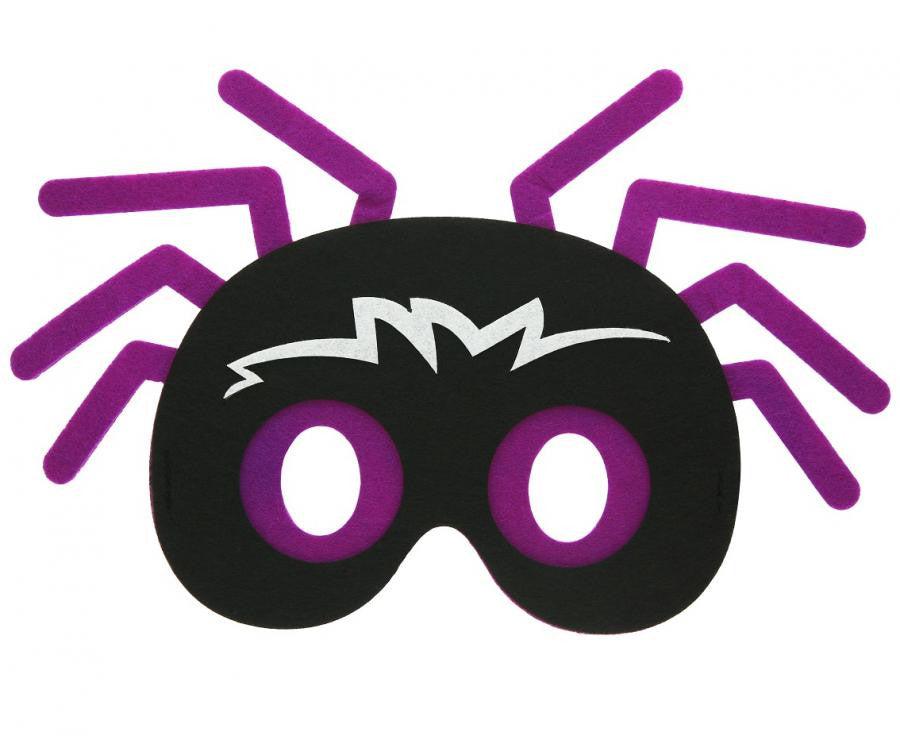 Spider, Pók filc maszk 22 cm