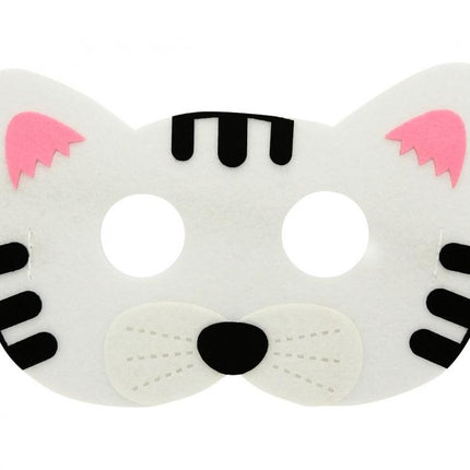 Cicás Cat filc maszk 18 cm
