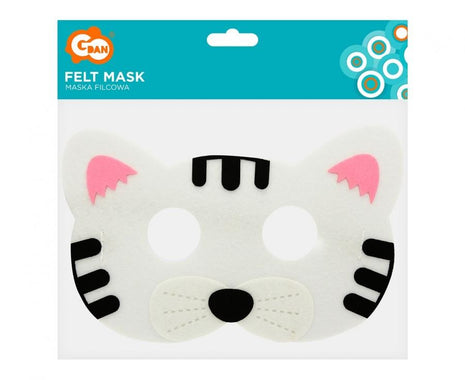 Cicás Cat filc maszk 18 cm