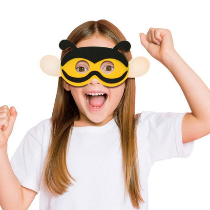 Bee, Méhecske filc maszk 25 cm