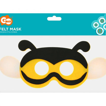 Bee, Méhecske filc maszk 25 cm
