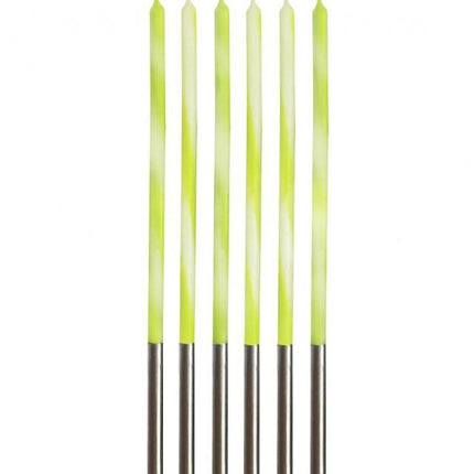 Zöld Candy Lime Green tortagyertya, gyertya szett 6 db-os