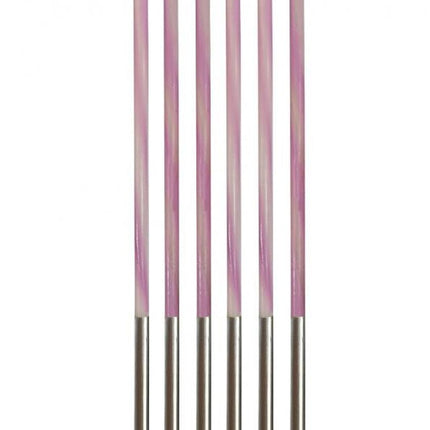 Rózsaszín Candy Pink tortagyertya, gyertya szett 6 db-os