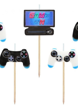 Játék Game tortagyertya, gyertya szett 5 db-os