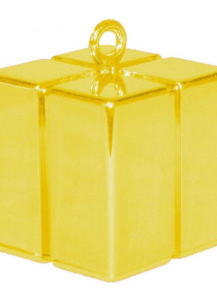Gold, Arany ajándékdoboz formájú léggömb, lufi súly