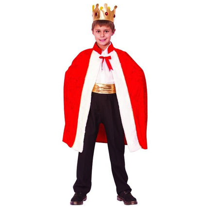 Király King jelmez 130/140 cm