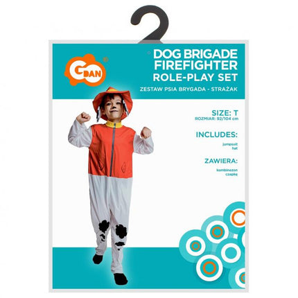 Tűzoltó Dog Brigade jelmez 92/104 cm