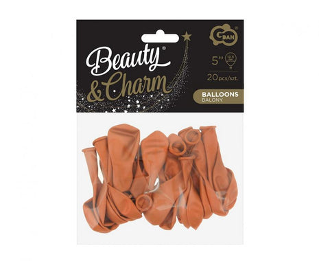 Caramel Pastel léggömb, lufi 20 db-os 5 inch (12,5 cm)