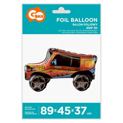 Jeep 3D fólia lufi 89 cm
