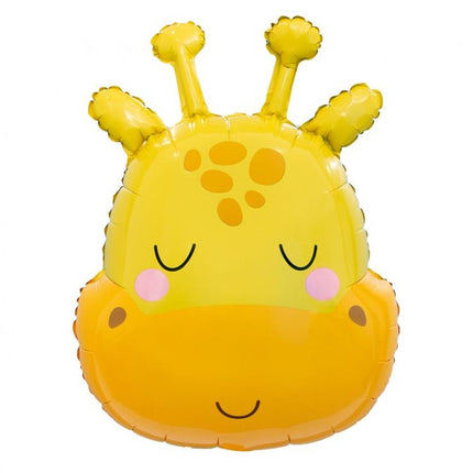 Giraffe, Zsiráf fólia lufi 53 cm