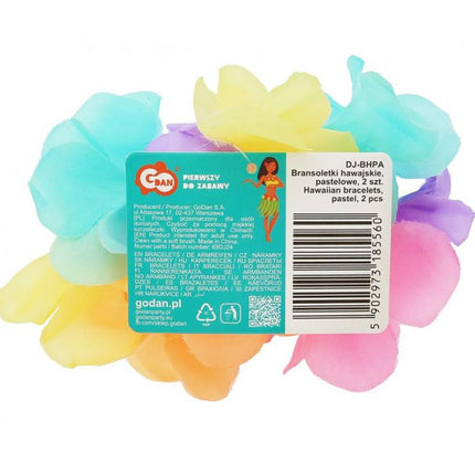 Hawaiian Pastel, Színes karkötő szett 2 db-os