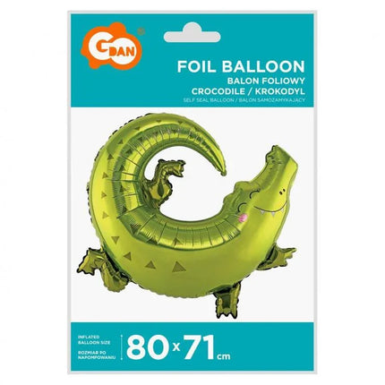 Crocodile, Krokodil fólia lufi 80 cm