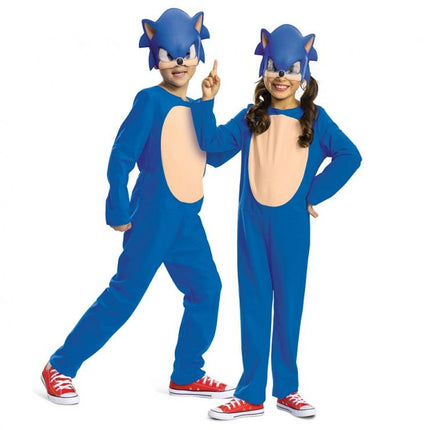 Sonic a sündisznó Basic jelmez 10-12 év