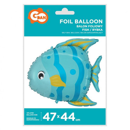 Hal Blue fólia lufi 47 cm