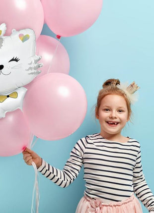Cicás White fólia lufi 49 cm