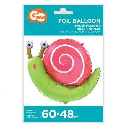 Csiga fólia lufi 60 cm