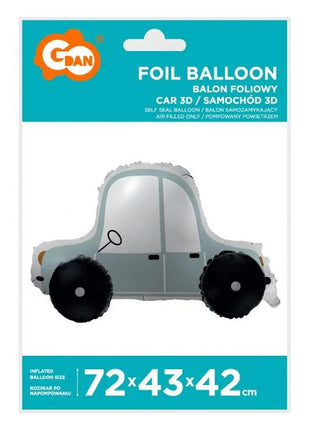 Car 3D, Autó fólia lufi 72 cm