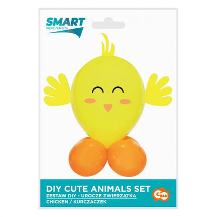 Cute Animal Chicken, Csirke léggömb, lufi szett