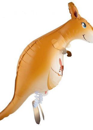 Kenguru Kangaroo sétáló fólia lufi 82 cm