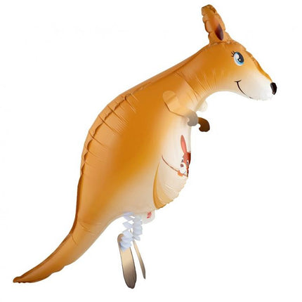 Kenguru Kangaroo sétáló fólia lufi 82 cm