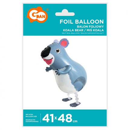 Koala sétáló fólia lufi 48 cm