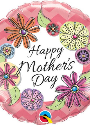 Boldog Anyák Napját Happy Mother's Day fólia lufi 46 cm