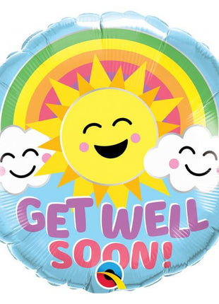 Get Well Soon Sunny fólia lufi 46 cm