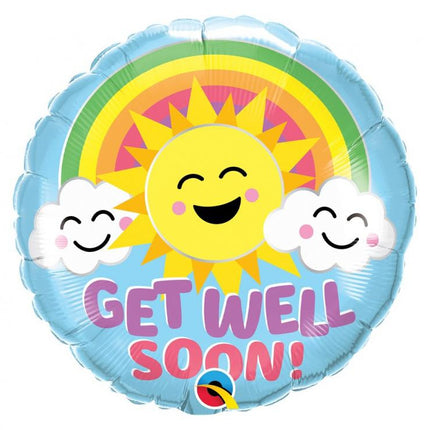 Get Well Soon Sunny fólia lufi 46 cm