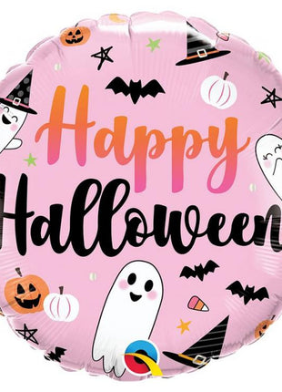 Happy Halloween Cute Ghost fólia lufi 46 cm