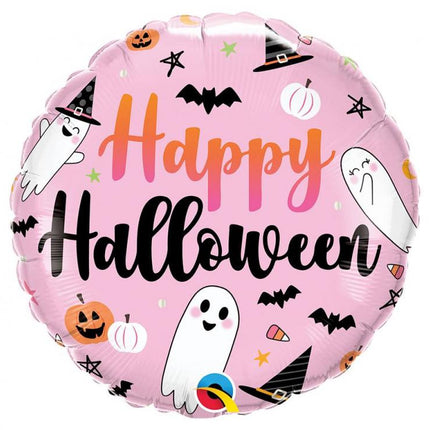 Happy Halloween Cute Ghost fólia lufi 46 cm