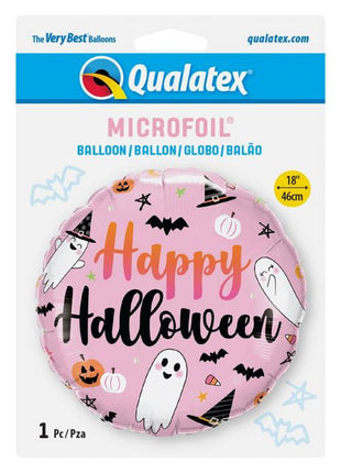Happy Halloween Cute Ghost fólia lufi 46 cm
