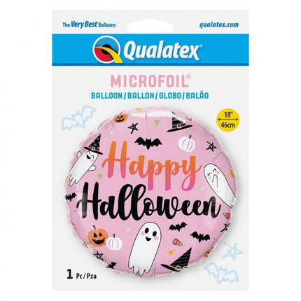 Happy Halloween Cute Ghost fólia lufi 46 cm