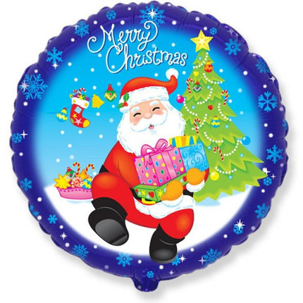 Karácsonyi Santa fólia lufi 46 cm (WP)