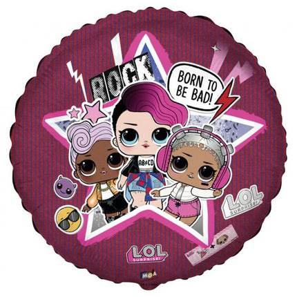 LOL Surprise Born to be Bad fólia lufi 46 cm (WP)
