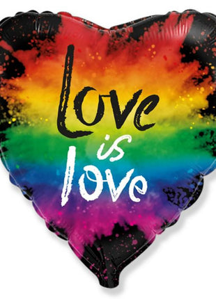 Szerelem Love is Love fólia lufi 46 cm