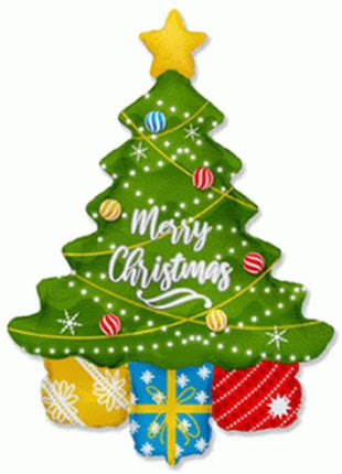 Christmas Tree, Karácsonyi fólia lufi 108 cm